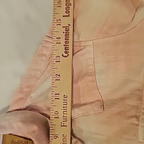 Wrangle retro pink plaid flannel pearl snap shirt Womans large  good condition - Picture 9 of 13